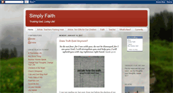 Desktop Screenshot of erelinessimplyfaith.blogspot.com