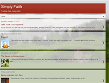 Tablet Screenshot of erelinessimplyfaith.blogspot.com
