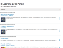 Tablet Screenshot of labirintodelleparole.blogspot.com