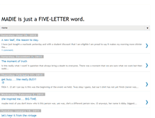Tablet Screenshot of madie21st.blogspot.com