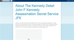 Desktop Screenshot of kennedydetailsecretservice.blogspot.com