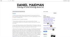 Desktop Screenshot of danielmaidman.blogspot.com