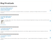 Tablet Screenshot of blogprivatizado.blogspot.com