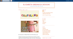 Desktop Screenshot of elizabethbrennickdesigns.blogspot.com