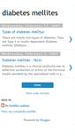 Mobile Screenshot of diabetesmellites.blogspot.com