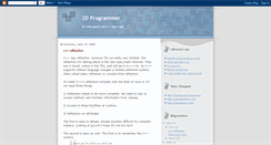 Desktop Screenshot of 2dprogrammer.blogspot.com