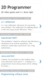 Mobile Screenshot of 2dprogrammer.blogspot.com