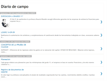 Tablet Screenshot of diariodecampo09.blogspot.com