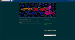 Desktop Screenshot of heroesdelrock.blogspot.com