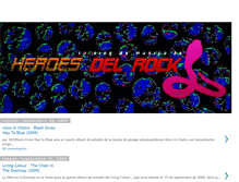 Tablet Screenshot of heroesdelrock.blogspot.com