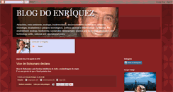 Desktop Screenshot of blogdoenriquez.blogspot.com