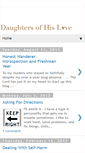 Mobile Screenshot of daughtersofhislove.blogspot.com