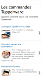Mobile Screenshot of commandes-tupperware.blogspot.com