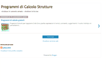 Tablet Screenshot of calcoli.blogspot.com