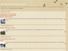 Tablet Screenshot of bestkoshercruises.blogspot.com