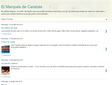 Tablet Screenshot of elmarquesdecarabas.blogspot.com