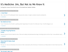 Tablet Screenshot of itsmedicinejim.blogspot.com