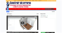 Desktop Screenshot of construirsinerrores.blogspot.com