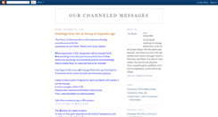 Desktop Screenshot of messagesfromthelight.blogspot.com