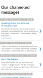 Mobile Screenshot of messagesfromthelight.blogspot.com