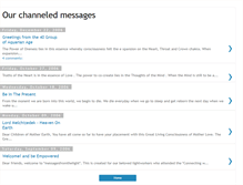 Tablet Screenshot of messagesfromthelight.blogspot.com