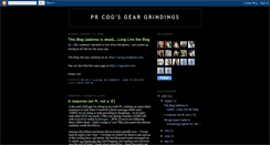 Desktop Screenshot of prcog.blogspot.com