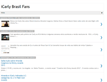 Tablet Screenshot of icarlybrasilfans.blogspot.com