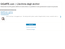 Tablet Screenshot of gigarte.blogspot.com