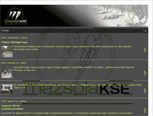 Tablet Screenshot of mazsola-kse.blogspot.com