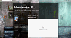 Desktop Screenshot of lebenswerkstatt.blogspot.com