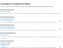 Tablet Screenshot of kabuljourney.blogspot.com