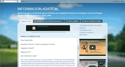 Desktop Screenshot of informacionadate.blogspot.com