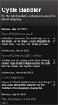 Mobile Screenshot of cyclebabbler.blogspot.com