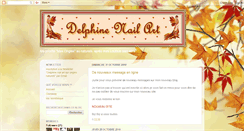Desktop Screenshot of delphinenail.blogspot.com