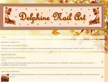 Tablet Screenshot of delphinenail.blogspot.com