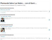 Tablet Screenshot of planeandosobrelasnubes.blogspot.com