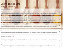 Tablet Screenshot of cocinaparaelalmaweb.blogspot.com