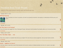 Tablet Screenshot of dealingwithtoxicpeople.blogspot.com