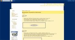Desktop Screenshot of etrainuniversity.blogspot.com