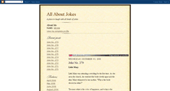 Desktop Screenshot of allaboutjokes.blogspot.com