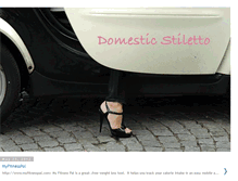 Tablet Screenshot of domestic-stiletto.blogspot.com