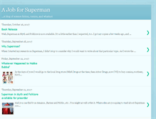 Tablet Screenshot of ajobforsuperman.blogspot.com