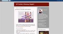 Desktop Screenshot of myonlinegiveaway.blogspot.com
