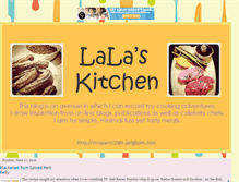 Tablet Screenshot of mylalakitchen.blogspot.com