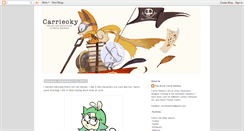 Desktop Screenshot of carrieoky.blogspot.com