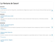 Tablet Screenshot of laventanadesaouri.blogspot.com