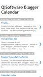 Mobile Screenshot of bloggercalendar.blogspot.com