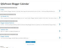 Tablet Screenshot of bloggercalendar.blogspot.com