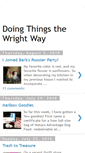 Mobile Screenshot of doingthingsthewrightway.blogspot.com