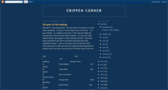 Desktop Screenshot of crippencorner.blogspot.com